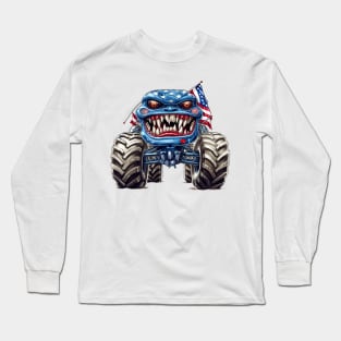 4th of July Monster Truck #6 Long Sleeve T-Shirt